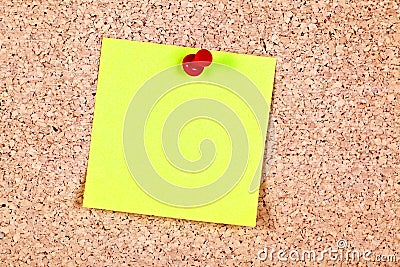 Post-it note Stock Photo