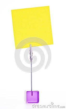 Post-it note Stock Photo