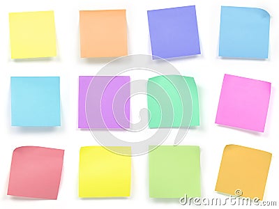 Post it note Stock Photo