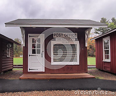 Small scale post office for kids Editorial Stock Photo