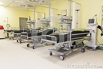 Post Operative Hospital Ward Stock Photo