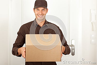 Post shipping Stock Photo