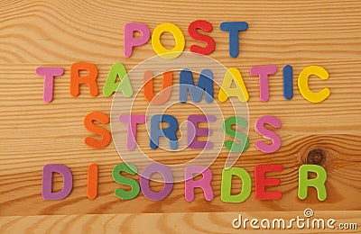 Post Traumatic Stress Disorder Stock Photo