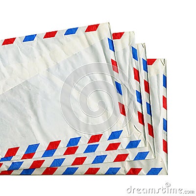 Postage letter envelope Stock Photo