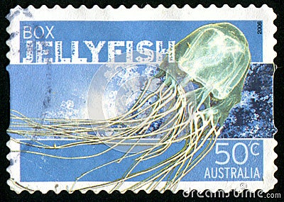 Postage stamp Editorial Stock Photo