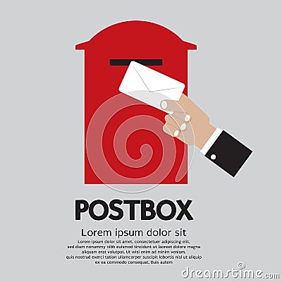 Postbox Vector Illustration