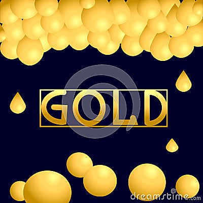 Postcard for the price tag for gold products Vector Illustration