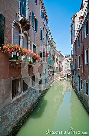 A postcard from Venice Stock Photo