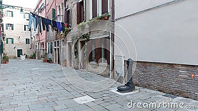 Postcard from Venice Veneto Italy Editorial Stock Photo