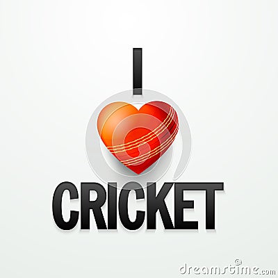 Poster or banner design for Cricket. Stock Photo