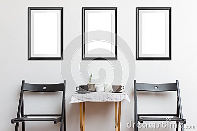 Poster Frame Stock Photo