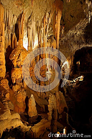 Postojna cave Stock Photo