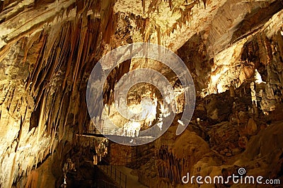 Postojna Cave Stock Photo