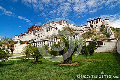 Potala Palace Stock Photo