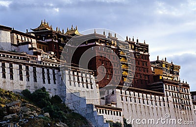 Potala palace Stock Photo