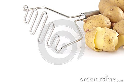 Potato masher Stock Photo