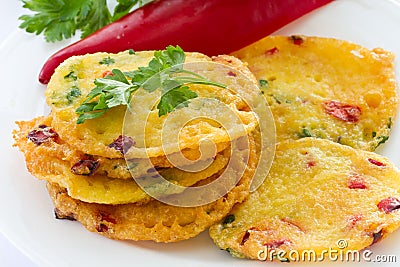 Potato pancakes Stock Photo