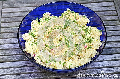 Potato Salad Stock Photo