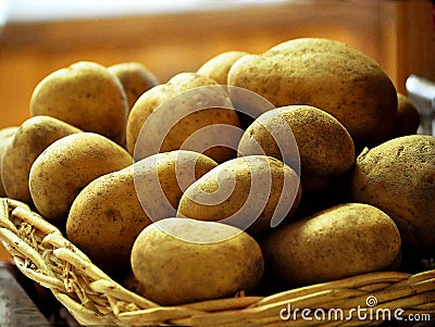 Potatoes Stock Photo