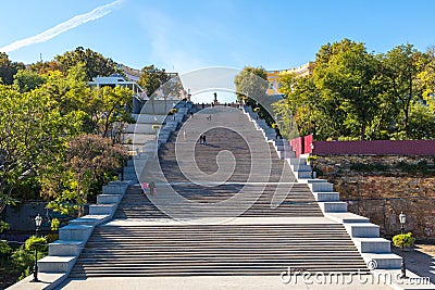 Potemkin steps in Odessa, Ukraine Stock Photo