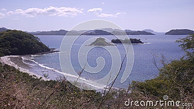 Potrero Bay view, Pacific Coast, Costa Rica Stock Photo