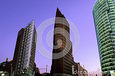 Potsdamer Platz- Berlin, Germany Stock Photo