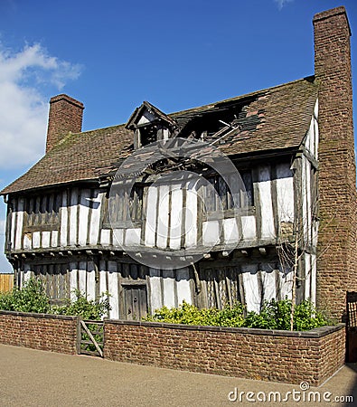 Potter's cottage, Godric's Hollow (Harry Potter) Editorial Stock Photo