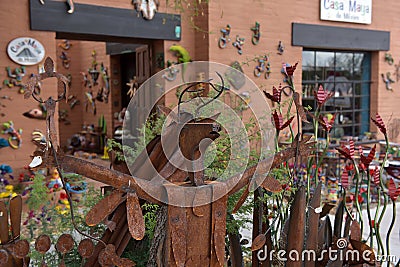 Pottery Store, Arizona Editorial Stock Photo