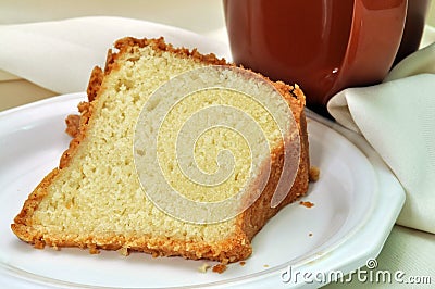 Pound Cake Stock Photo