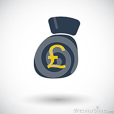 Pound sterling. Vector Illustration