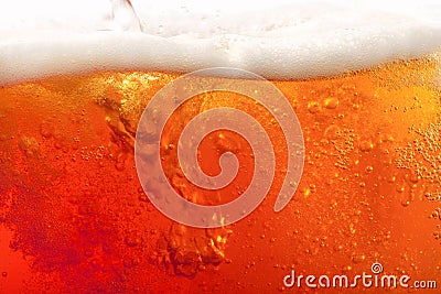 Pouring beer. super large background Stock Photo