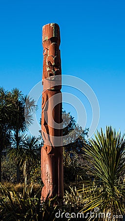 Pouwhenua Post Editorial Stock Photo