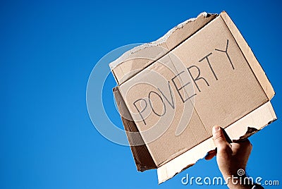 Poverty Stock Photo