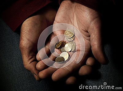 Poverty Stock Photo