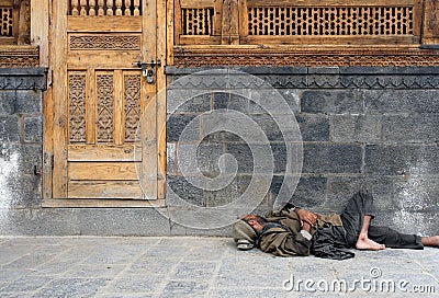 Poverty in India Editorial Stock Photo