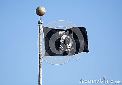 POW MIA Flag Editorial Stock Photo