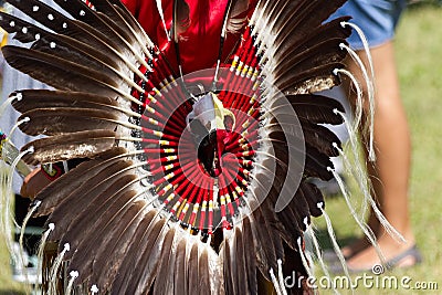 Native American Pow Wow in Kahnawake 27th Annual Echoes Of A Proud Nation-Stock photos Editorial Stock Photo