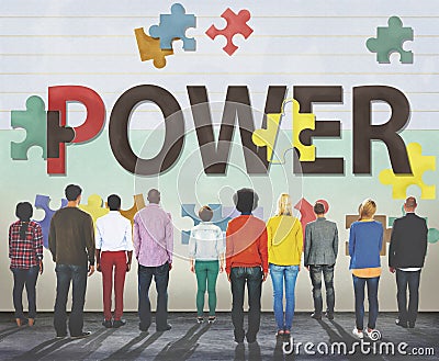 Power Ability Capability Development Energy Concept Stock Photo