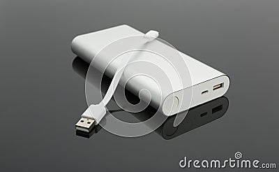 Power bank Stock Photo