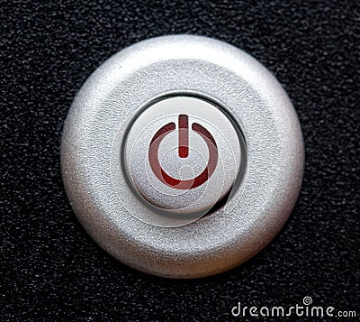 Power button Stock Photo