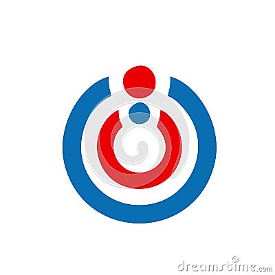 Power button icon isolated on white background. Power button icon modern symbol for graphic and web design. Vector Illustration