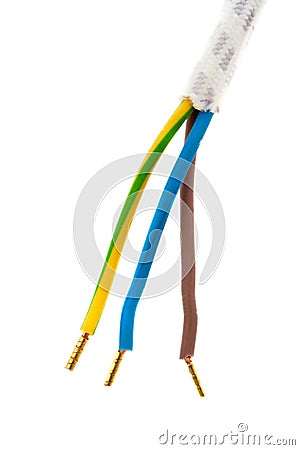 Power Cable Stock Photo