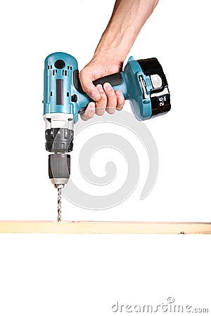 Power Drill Stock Photo