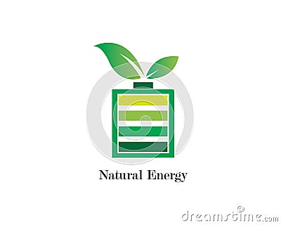 power energy illustration Vector Illustration