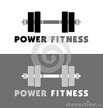 POWER FITNESS ICON. Fitness Gym logo. VECTOR OBJECT. gym icon for your business, web page. color vector Vector Illustration