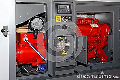 Power generator Stock Photo