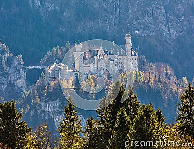 Old Castle in Germany Stock Photo