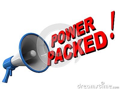 Power packed Stock Photo