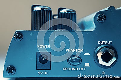 Power Phantom Output Stock Photo