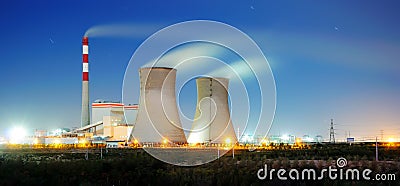 Power plant Stock Photo